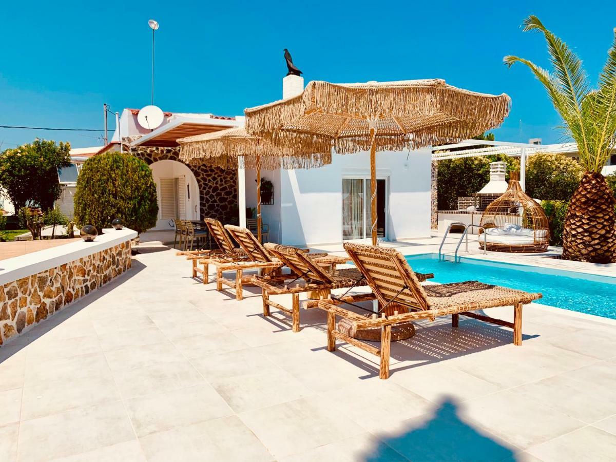 Mythos Luxury Villa Faliraki Exterior foto